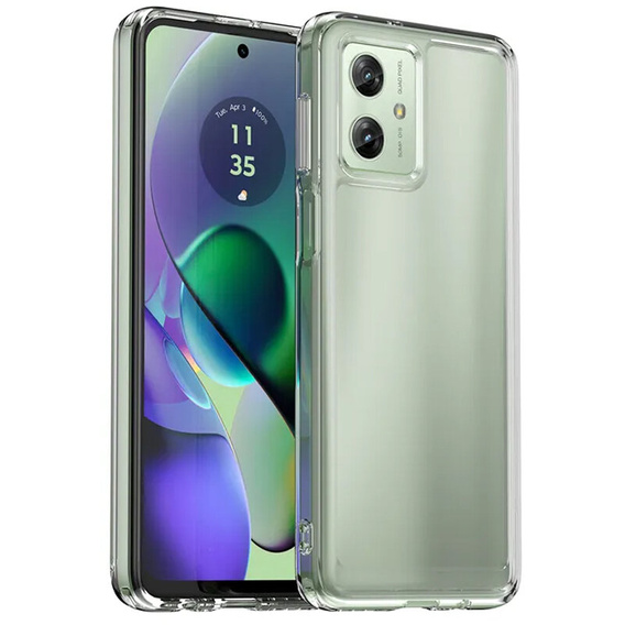 Etui do Motorola Moto G54 5G, Fusion Hybrid, przezroczyste