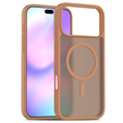 Etui Matt Case do iPhone 17 Pro Max, do MagSafe, półprzezroczyste brązowe