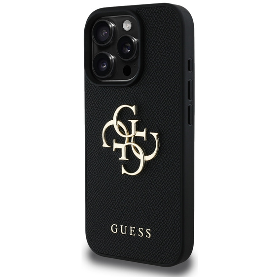 Etui GUESS Grained Big 4G and Classic Logo do iPhone 16 Pro