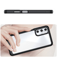 Etui do Samsung Galaxy A05s 4G, Fusion Hybrid, przezroczyste / czarne