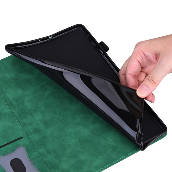 Etui do Xiaomi Pad 7 / 7 Pro, Classic, z miejscem na rysik, zielone