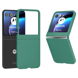 Etui do Motorola Razr 50 5G / Razr 60 5G, PC Case, zielone
