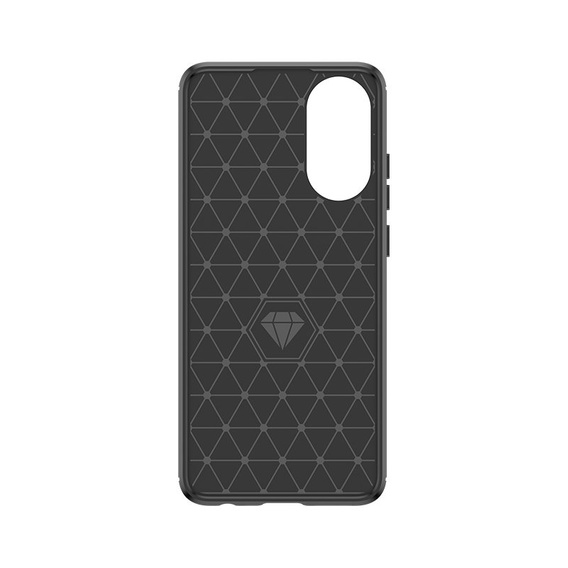 Etui do Oppo A78 4G, Karbon, czarne