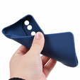 Etui Case Silikonowe do Honor 90, Cienkie, niebieskie