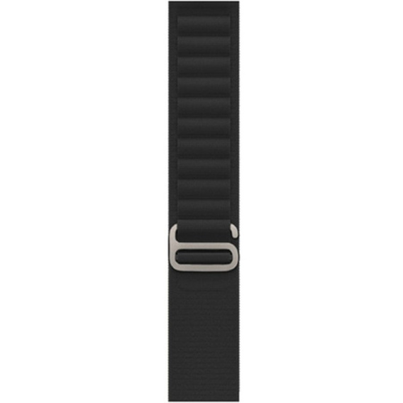 Pasek Nylonowy do Samsung Galaxy Watch 4/5/6 40/42/43/44/45/46/47mm, Czarny