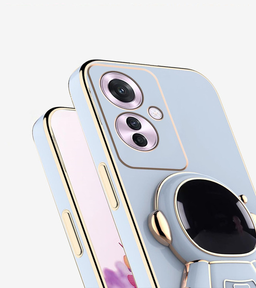 Etui do Oppo Reno 11F 5G, Astronaut, niebieskie