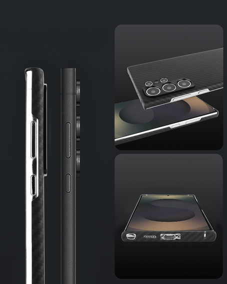 Etui ERBORD Full Kevlar z MagSafe do Samsung Galaxy S25 Ultra