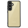 Etui do Samsung Galaxy S24+ Plus, Fusion Hybrid, z ochroną aparatu, przezroczyste / czarne