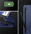 Etui z klawiaturą do Samsung Galaxy Tab S10+/ S9+/ S8+/ S7+/ S7 FE, Dexnor Magnetic Keyboard Touchpad, niebieskie