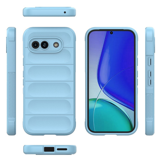 Etui do Google Pixel 9A, Gaming Shockproof, niebieskie