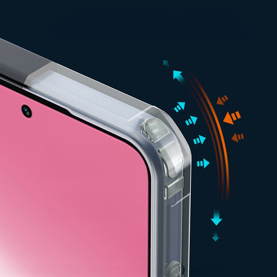 Etui do Oppo A5x, AntiDrop Hybrid, czarne