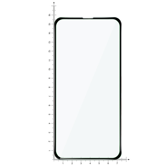 Szkło Hybrydowe 5D Full Glue Ceramic do iPhone 13 Pro Max, Black