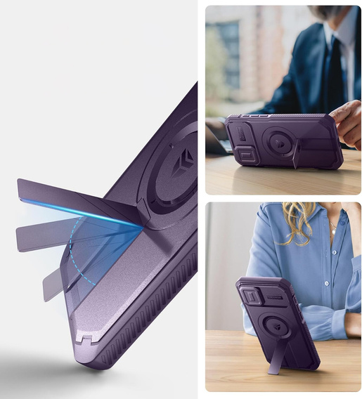 Etui Dexnor MagSafe z osłoną aparatu do iPhone 16 Plus
