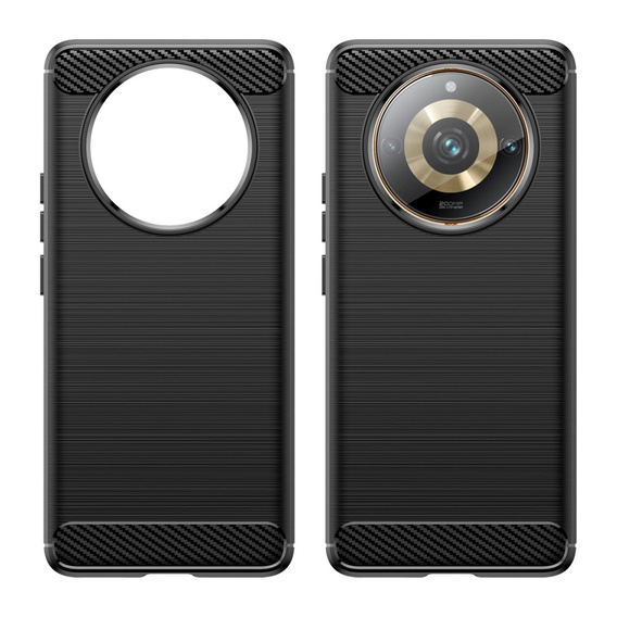 Etui do Realme 11 Pro / 11 Pro +, Karbon, czarne