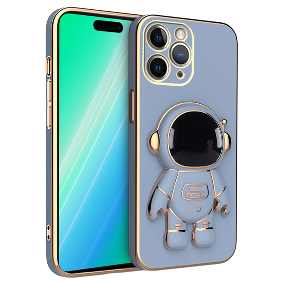 Etui do iPhone 14 Pro Max, Astronaut, niebieskie