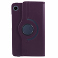 Etui do Samsung Galaxy Tab A9, Obrotowe 360, fioletowe