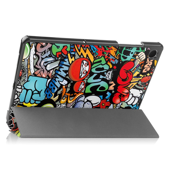 Etui do Samsung Galaxy Tab A9+, Smartcase, graffiti