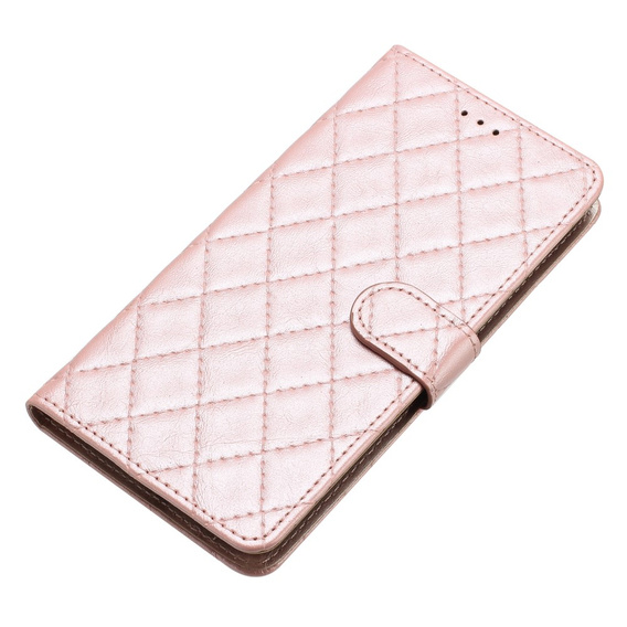 Etui z klapką do Oppo A38 4G / Oppo A18 4G, Wallet, BINFEN COLOR, różowe rose gold