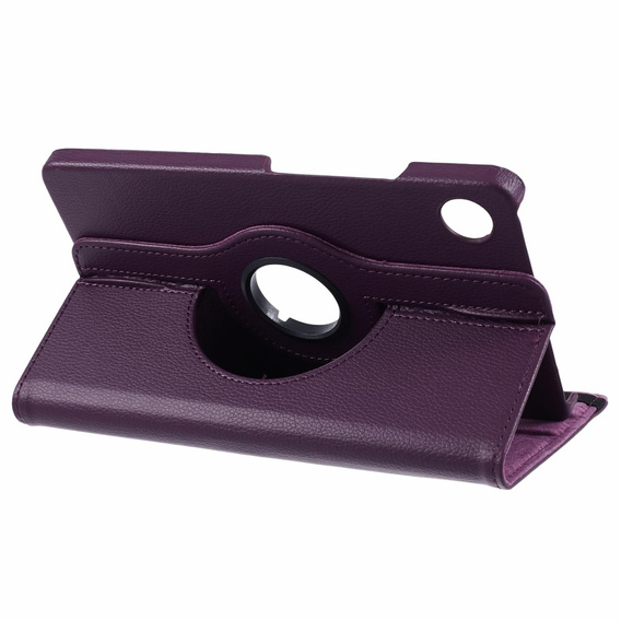 Etui do Samsung Galaxy Tab A9, Obrotowe 360, fioletowe