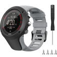 Pasek Silikonowy do Suunto Ambit 1/2/3/2S/2R/3P/3S/3R, Szary