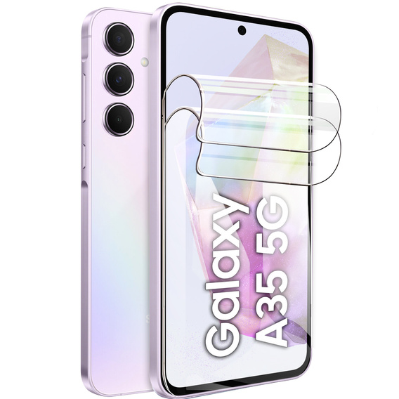 2x Folia Hydrożelowa ERBORD do Samsung Galaxy A35 5G – codzienna ochrona bez kompromisów
