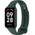 Pasek Silikonowy do Xiaomi Redmi Smart Band 2 / Xiaomi Smart Mi Band 8 Active, Zielony