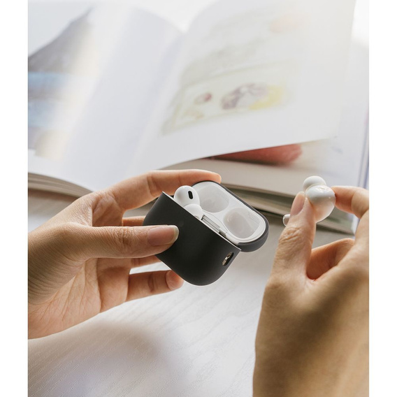 RINGKE Etui na Słuchawki Airpods Pro 1 / 2, Silicone, Midnight Blue