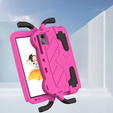 Etui dla dzieci do Xiaomi Redmi Pad SE 11" / Huawei MatePad 11 2021 / DOOGEE T30 Pro / Lenovo Tab M11, dziecięce z uchwytem, różowe