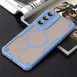 Etui pancerne do Samsung Galaxy S25 FE, do MagSafe, matowe, czarne