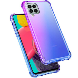 Etui Gradient Dropproof do Samsung Galaxy M53 5G, Fioletowe / niebieskie