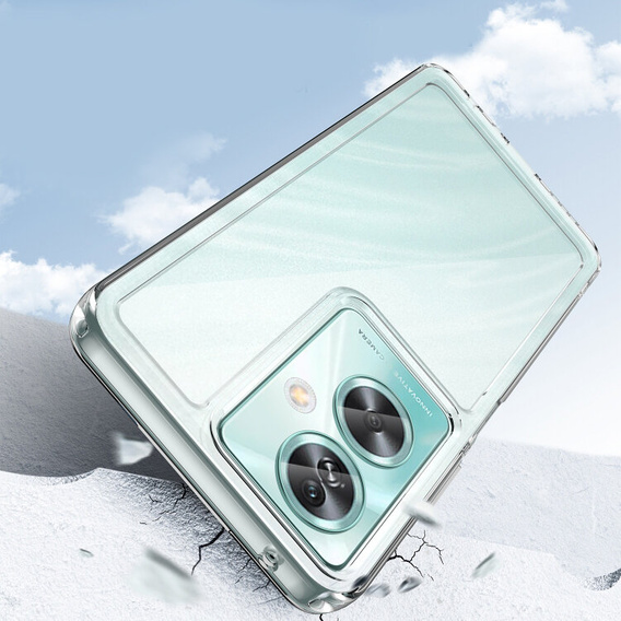 Etui do Oppo A79 5G, Fusion Hybrid, przezroczyste