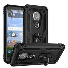 Etui pancerne do Motorola Moto E5 / G6 Play, Nox Case Ring, czarne