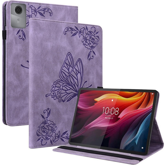 Etui Butterfly z podstawką i kieszonkami do Lenovo Idea Tab 11"
