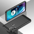 Etui do Motorola Moto G71 5G, Karbon, czarne