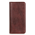 Etui do Samsung Galaxy A35 5G, Wallet Litchi Leather, brązowe