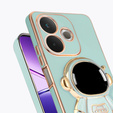 Etui do Oppo A5 Pro 5G, Astronaut, zielone