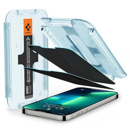 SPIGEN Szkło Hartowane Prywatyzujące do iPhone 13 Pro Max, Glas.TR Privacy