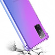 Etui Gradient Dropproof do Samsung Galaxy S20 FE, Fioletowe / niebieskie