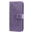Etui z klapką do Samsung Galaxy A54 5G, Mandala, fioletowe