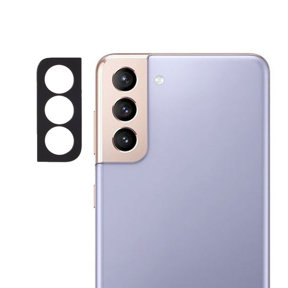 Metalowa Osłona na Aparat do Samsung Galaxy S21, Black