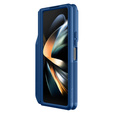 Etui NILLKIN do Samsung Galaxy Z Fold5 5G, CamShield Pro Pen Slot, Z podstawką, niebieskie