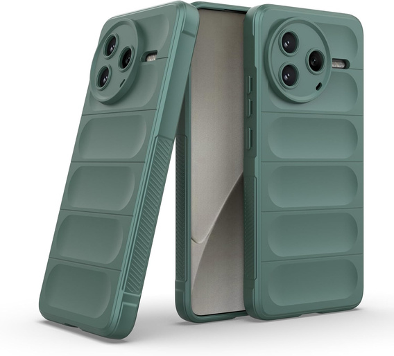 Etui do Xiaomi Poco F7 Pro, Gaming Shockproof, zielone
