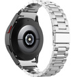 Pasek Bransoleta do Samsung Galaxy Watch 4/5/6 40/42/43/44/45/46/47mm, Srebrna