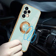 Etui do Samsung Galaxy A72 5G / A72 4G (LTE), Electro Ring, miętowe