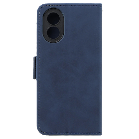Etui z klapką do Oppo A38 4G / Oppo A18 4G, Card Slot, niebieskie