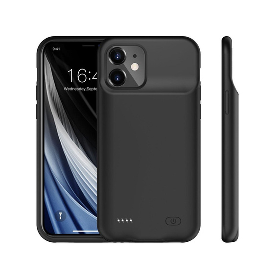 Etui z Baterią 6000mAh do iPhone 12 Mini - Czarne