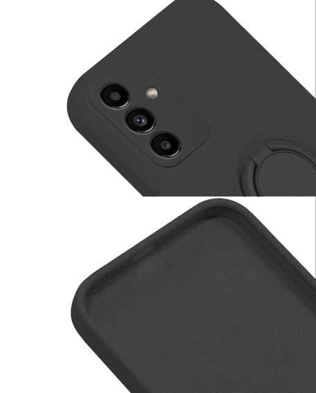 Etui Smooth Ring do Samsung Galaxy A04S / A13 5G, Black