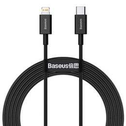 Baseus Superior PD – kabel USB-C do Lightning 2 m, 20W, czarny