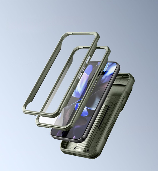 Etui pancerne Dexnor Full Body Two Frames do Google Pixel 10 Pro XL