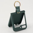 Etui GKK Ring Holder do Samsung Galaxy Z Flip5 5G, zielone